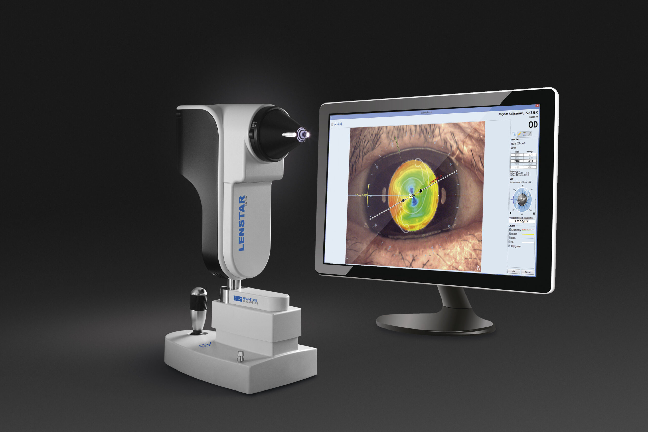 Biometro Ottico Lenstar 900 - HAAG STREIT - immagine 3